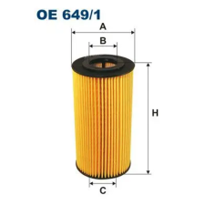 Filtron olajszűrő OE 649/1 autóalkatrész