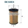 Filtron Olajszűrő (OE 649/4)