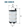 Filtron olajszűrő OE 650/5