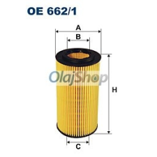 Filtron Olajszűrő (OE 662/1) olajszűrő
