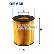 Filtron Olajszűrő (OE 665) olajszűrő