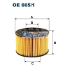 Filtron Olajszűrő (OE 665/1)