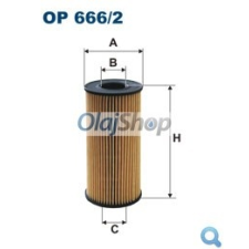 Filtron Olajszűrő (OE 666/2) olajszűrő