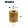 Filtron olajszűrő OE 667/3
