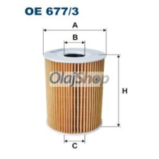 Filtron Olajszűrő (OE 677/3) olajszűrő