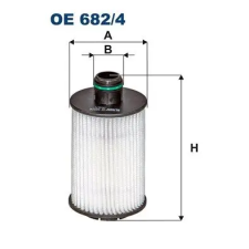 Filtron olajszűrő OE 682/4 autóalkatrész