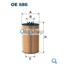 Filtron Olajszűrő (OE 686) olajszűrő