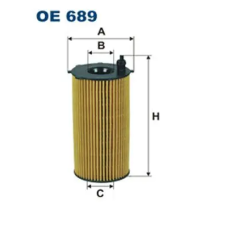 Filtron olajszűrő OE 689 autóalkatrész