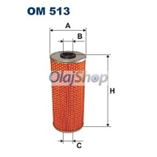 Filtron Olajszűrő (OM 513) olajszűrő