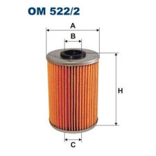 Filtron olajszűrő OM 522/2 autóalkatrész