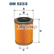 Filtron Olajszűrő (OM 523/2) olajszűrő