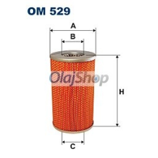 Filtron Olajszűrő (OM 529) olajszűrő