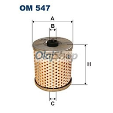Filtron Olajszűrő (OM 547) olajszűrő