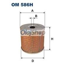 Filtron Olajszűrő (OM 586H) olajszűrő