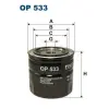 Filtron olajszűrő OP 533