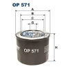 Filtron Olajszűrő (OP 571)