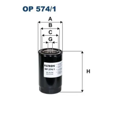 Filtron olajszűrő OP 574/1 autóalkatrész
