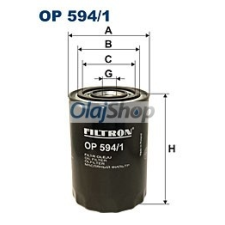 Filtron Olajszűrő (OP 594/1) olajszűrő