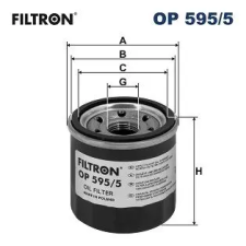 Filtron olajszűrő OP 595/5 autóalkatrész