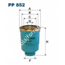 Filtron PP852 Filtron üzemanyagszűrő üzemanyagszűrő