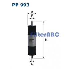 Filtron PP-993 üzemanyagszűrő üzemanyagszűrő