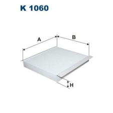 Filtron Szűrő, utastér levegő FILTRON K 1060 levegőszűrő