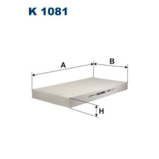 Filtron Szűrő, utastér levegő FILTRON K 1081 levegőszűrő