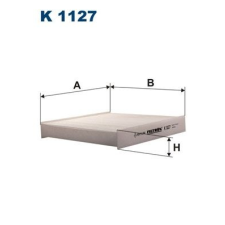Filtron Szűrő, utastér levegő FILTRON K 1127 levegőszűrő
