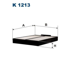 Filtron Szűrő, utastér levegő FILTRON K 1213 levegőszűrő