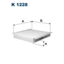 Filtron Szűrő, utastér levegő FILTRON K 1228 levegőszűrő