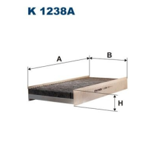 Filtron Szűrő, utastér levegő FILTRON K 1238A levegőszűrő