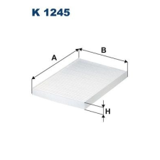 Filtron Szűrő, utastér levegő FILTRON K 1245 levegőszűrő