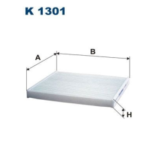 Filtron Szűrő, utastér levegő FILTRON K 1301 levegőszűrő