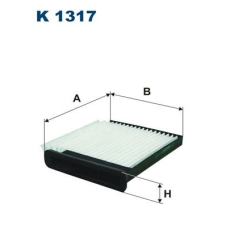 Filtron Szűrő, utastér levegő FILTRON K 1317 levegőszűrő