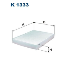 Filtron Szűrő, utastér levegő FILTRON K 1333 levegőszűrő