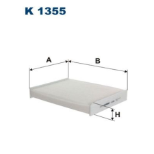 Filtron Szűrő, utastér levegő FILTRON K 1355 levegőszűrő