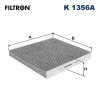 Filtron szűrő, utastér levegő FILTRON K 1356A