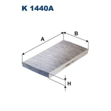 Filtron szűrő, utastér levegő FILTRON K 1440A autóalkatrész