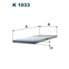 Filtron szűrő, utastér levegő K 1033