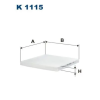 Filtron szűrő, utastér levegő K 1115