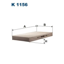 Filtron szűrő, utastér levegő K 1156 autóalkatrész