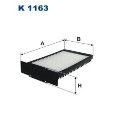 Filtron szűrő, utastér levegő K 1163 autóalkatrész