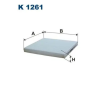 Filtron szűrő, utastér levegő K 1261