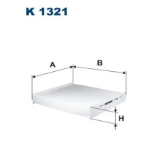 Filtron szűrő, utastér levegő K 1321 autóalkatrész
