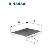 Filtron szűrő, utastér levegő K 1343A autóalkatrész