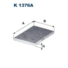 Filtron szűrő, utastér levegő K 1376A autóalkatrész