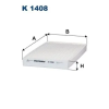 Filtron szűrő, utastér levegő K 1408