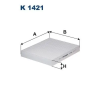 Filtron szűrő, utastér levegő K 1421