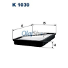 Filtron Utastérszűrő (K 1039)