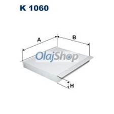 Filtron Utastérszűrő (K 1060) pollenszűrő